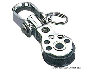 Microbozzello inox 1 puleggia grillo arricavo 17x5