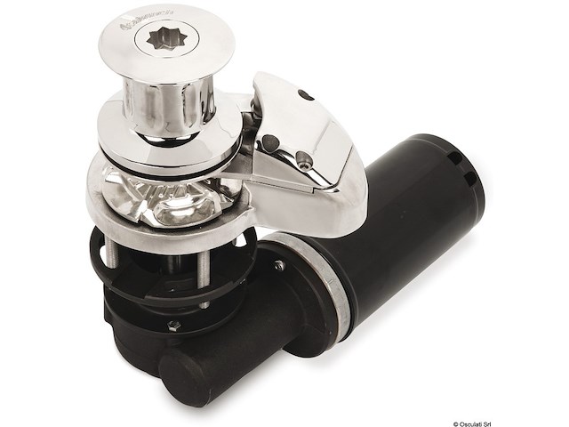 Verricello inox verticale CL-S 500W 12V - C. 6mm -