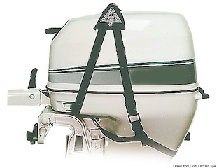 Imbragatura sollevamento fuoribordo