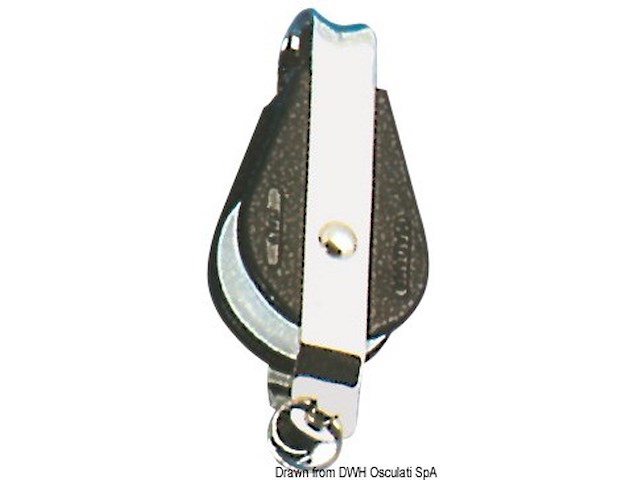 Bozzello 1 puleggia fisso e arricavo A