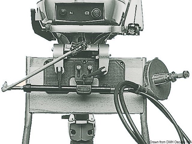 Piastra poppa timoneria