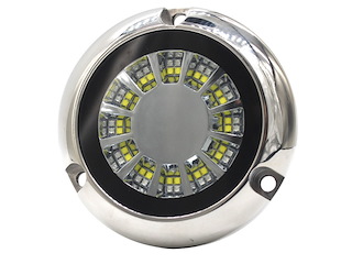 Luce subacquea a LED luce bianca+blu 12/24 V