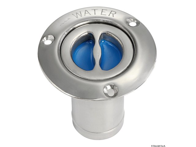 Tappo inox imbarco Water 80 mm