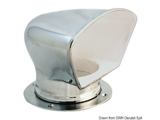 Manica a vento inox Deluxe