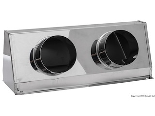 Cassonetto prese aria 2 tubi