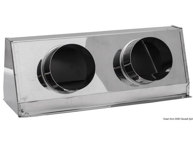 Cassonetto prese aria 2 tubi