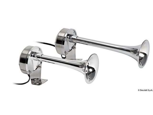 Tromba doppia 12 V 210 + 268 mm