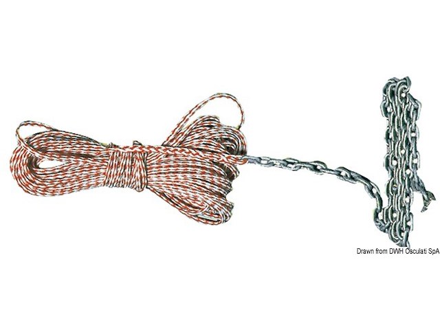 Cima levilene 8 mm per ancora