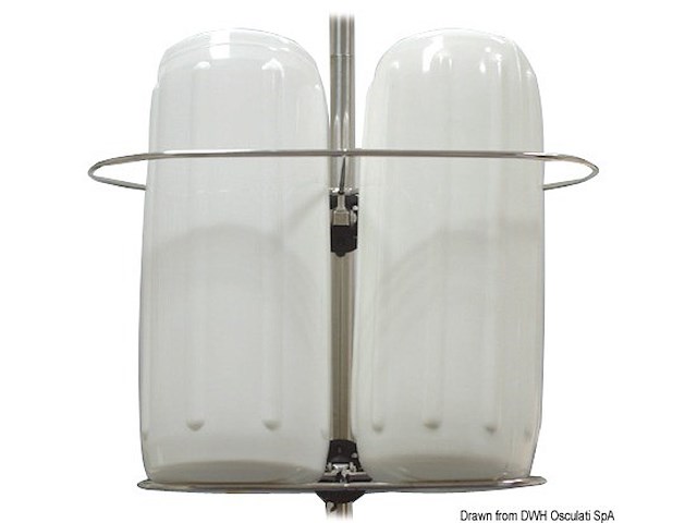 Portaparabordi pieghevole 430 x 210 mm