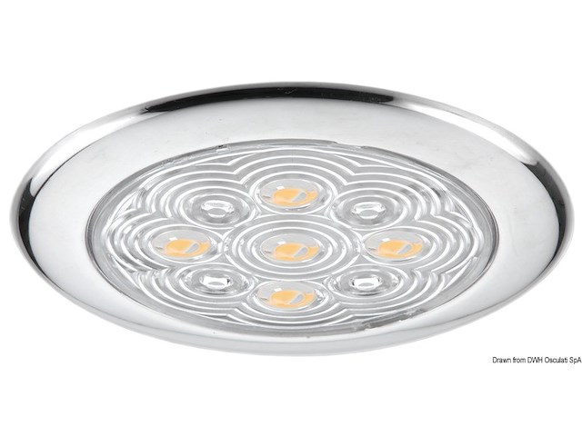 Plafoniera 5 LED luce bianca