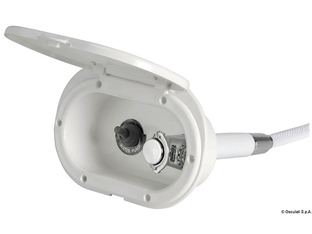 Box doccia con interruttore tubo PVC 4 m