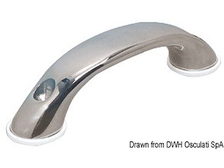 Maniglia inox mm 170 x 40 2 viti
