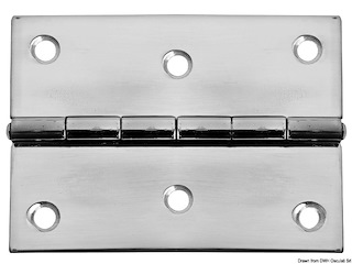 Cerniere inox 75x75 mm