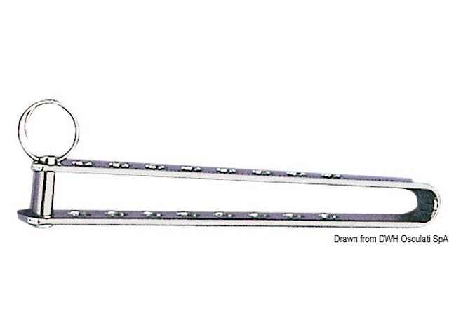 Gancetto inox drizze