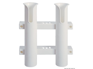 Portacanne parete plastica 2 posti