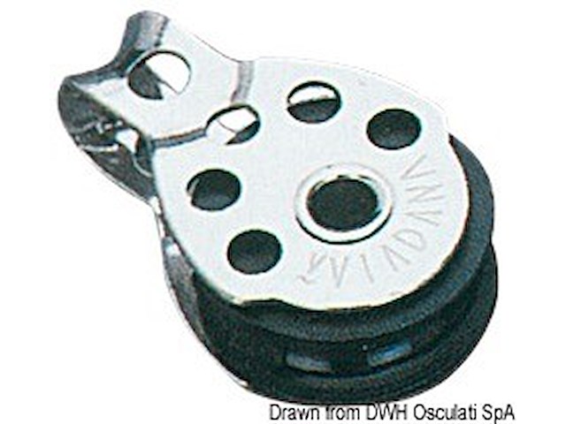 Bozzello 1 puleggia  8x25