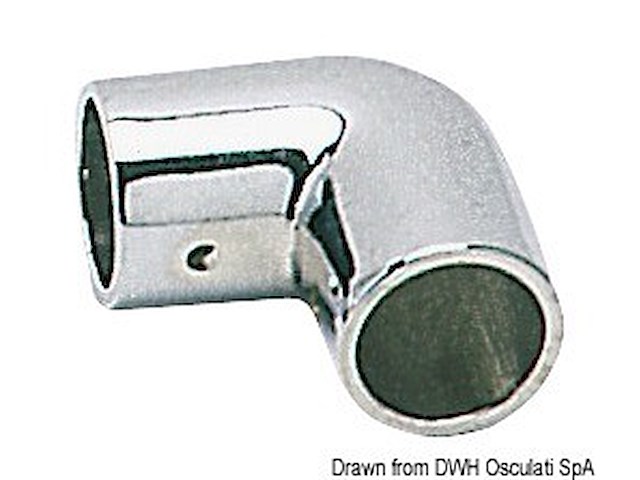 Giunto pulpito a 90° 22 mm