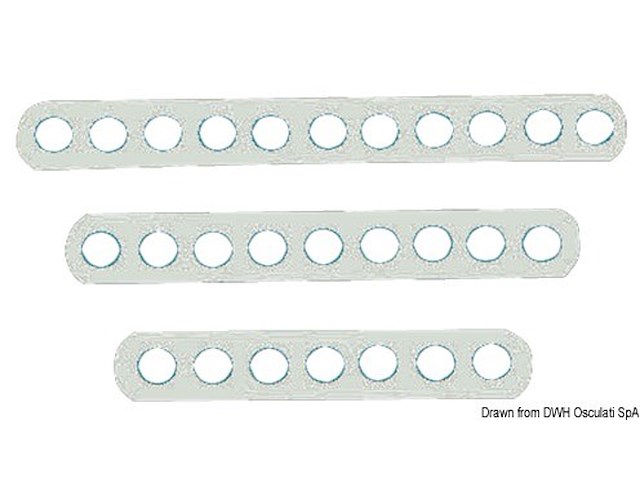 Lande forate inox 1000 mm