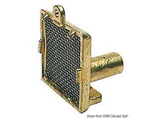 Succhiarola ottone verticale