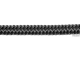 Treccia doppia nera mm 5