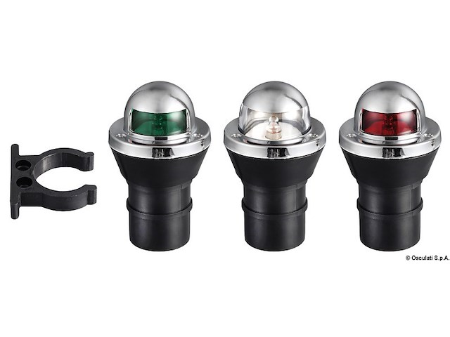 Fanalino a pila bianco