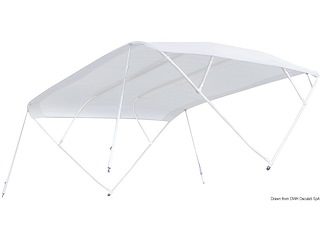 Tendina Fish 140/160 cm bianca