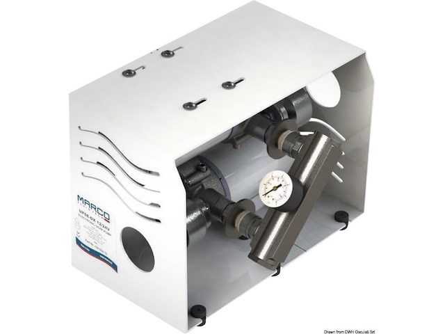 Doppia autoclave a contollo elettr. 2,5 bar 52 l/m