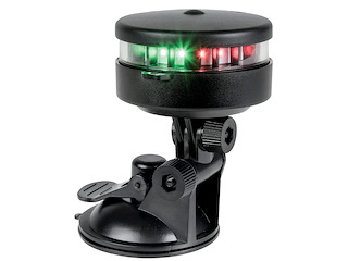 Luce di via portatile bicolore supporto a ventosa