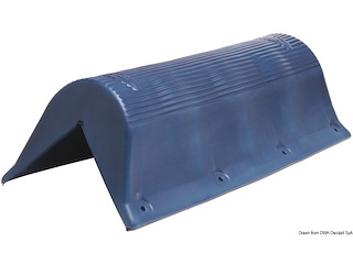 Protezione per pontile 800 mm blu