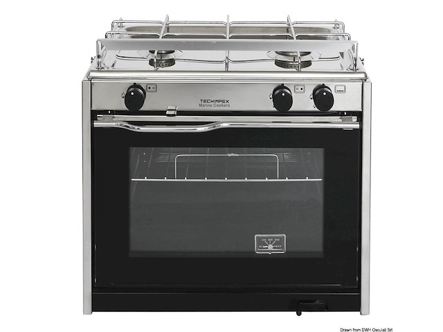 Cucina XL2 Techimpex 2 fuochi con forno