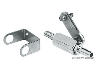 Rubinetto carburante passaggio 8 mm RINA