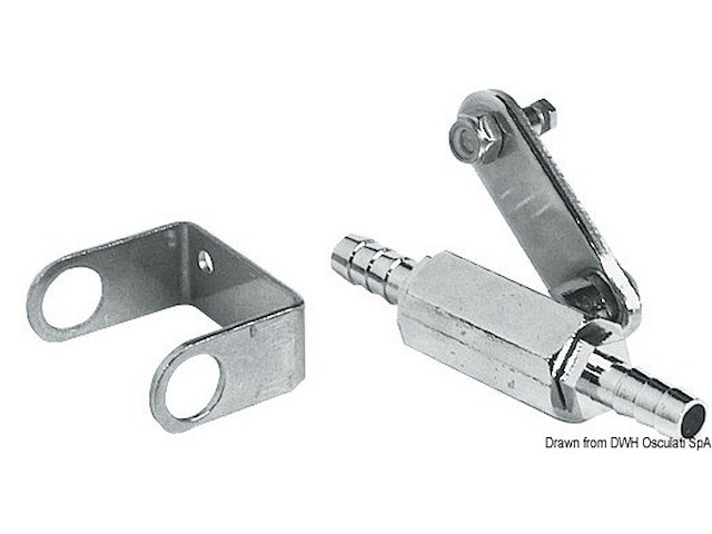 Rubinetto carburante passaggio 8 mm RINA