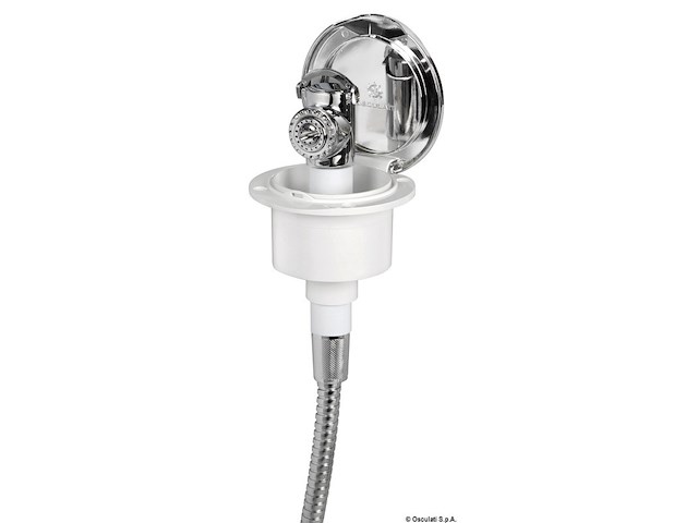 Box doccia Classic Evo cromato tubo inox 2,5 m in piano