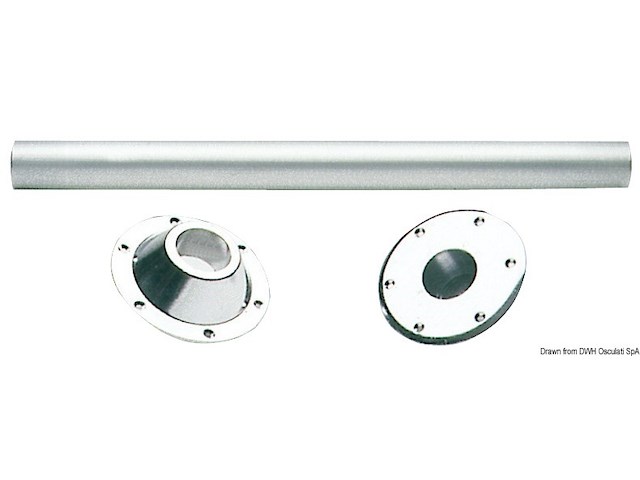 Gamba tavolo lega leggera 70 cm