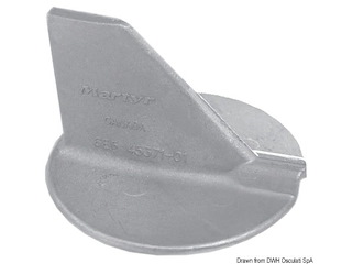 Anodo alluminio Yamaha 100/225 >HP