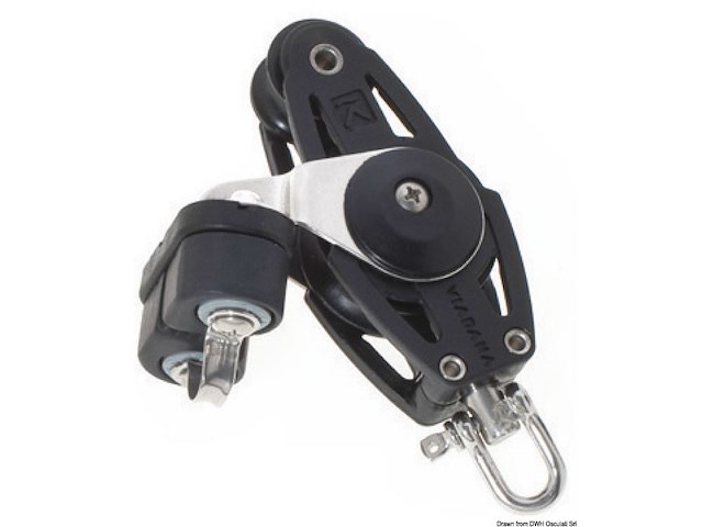 Bozzello 2 pulegge a violino arricavo A