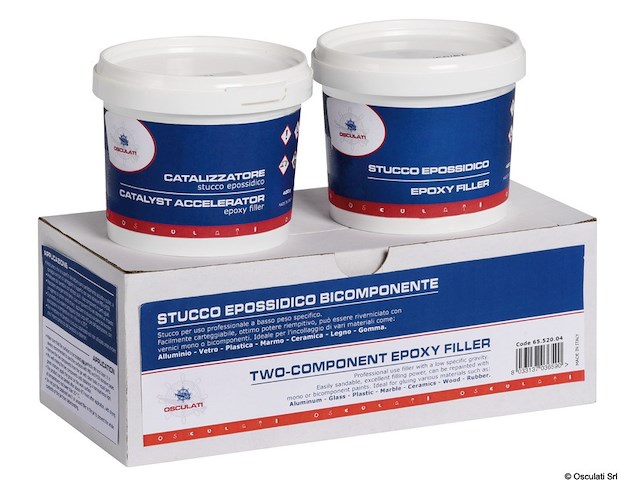 Stucco epossidico bicomponente 600 g