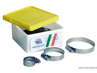 Fascetta inox 19/38 mm