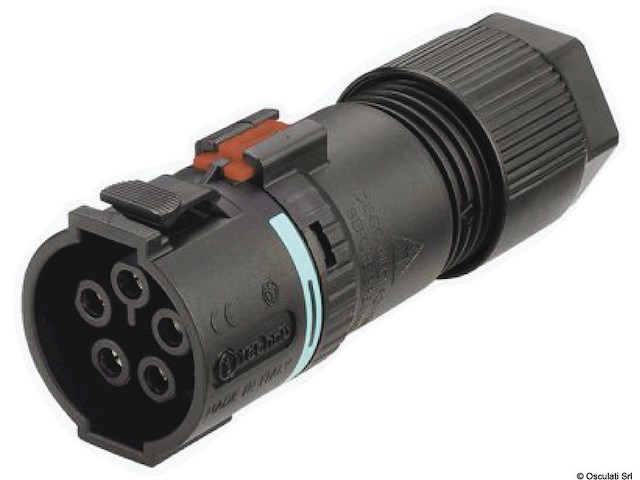 Presa/Spina volante 2/3/4 poli conn. a scatto