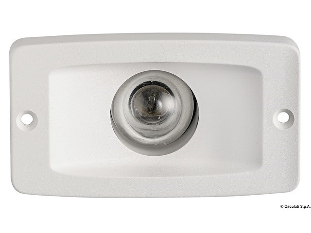 Fanale poppa incasso ABS bianco