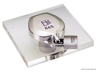 Antifurto per tappi con scritta "Gas"