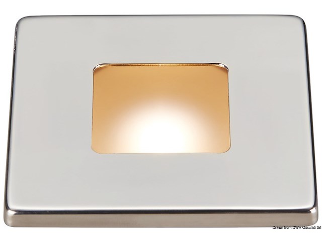 Luce Led bianca ad incasso dimmerabile Bos