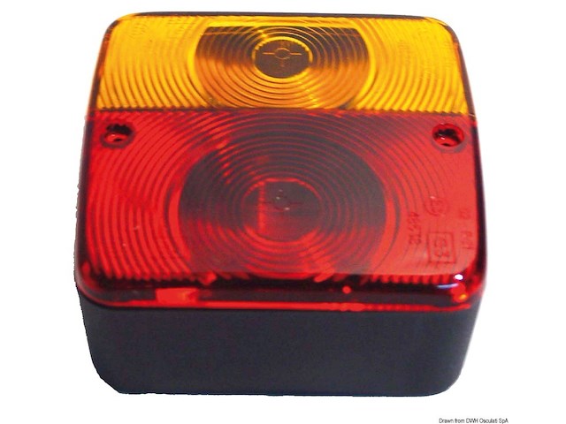 Fanale posteriore DX 3 funzioni 2 lampadine