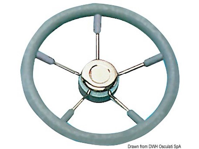 Volante mm 400 grigio