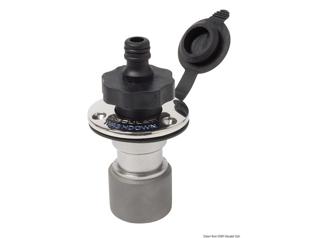 Raccordo plastica ricambio Washdown dritto