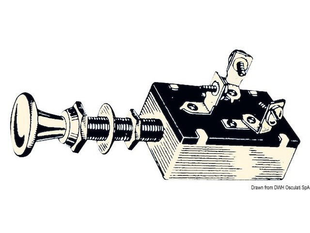 Interruttore a 2 circuiti 25 A