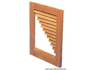 Profilo laterale teak 45x22x1210 mm