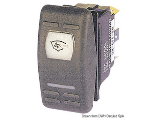 Interruttore Marina ON-OFF-ON