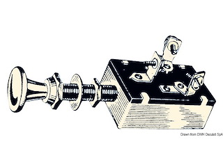 Interruttore 1+1 circuiti 25 A