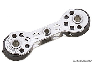 Microbozzello doppio in linea 17x5